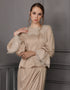 BAJU KURUNG KEDAH MODEN GRACELYN (CHAMPAGNE)